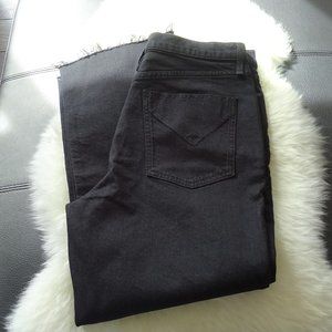 NWT Hudson Remi High Rise Straight Crop Jeans Fray Hem